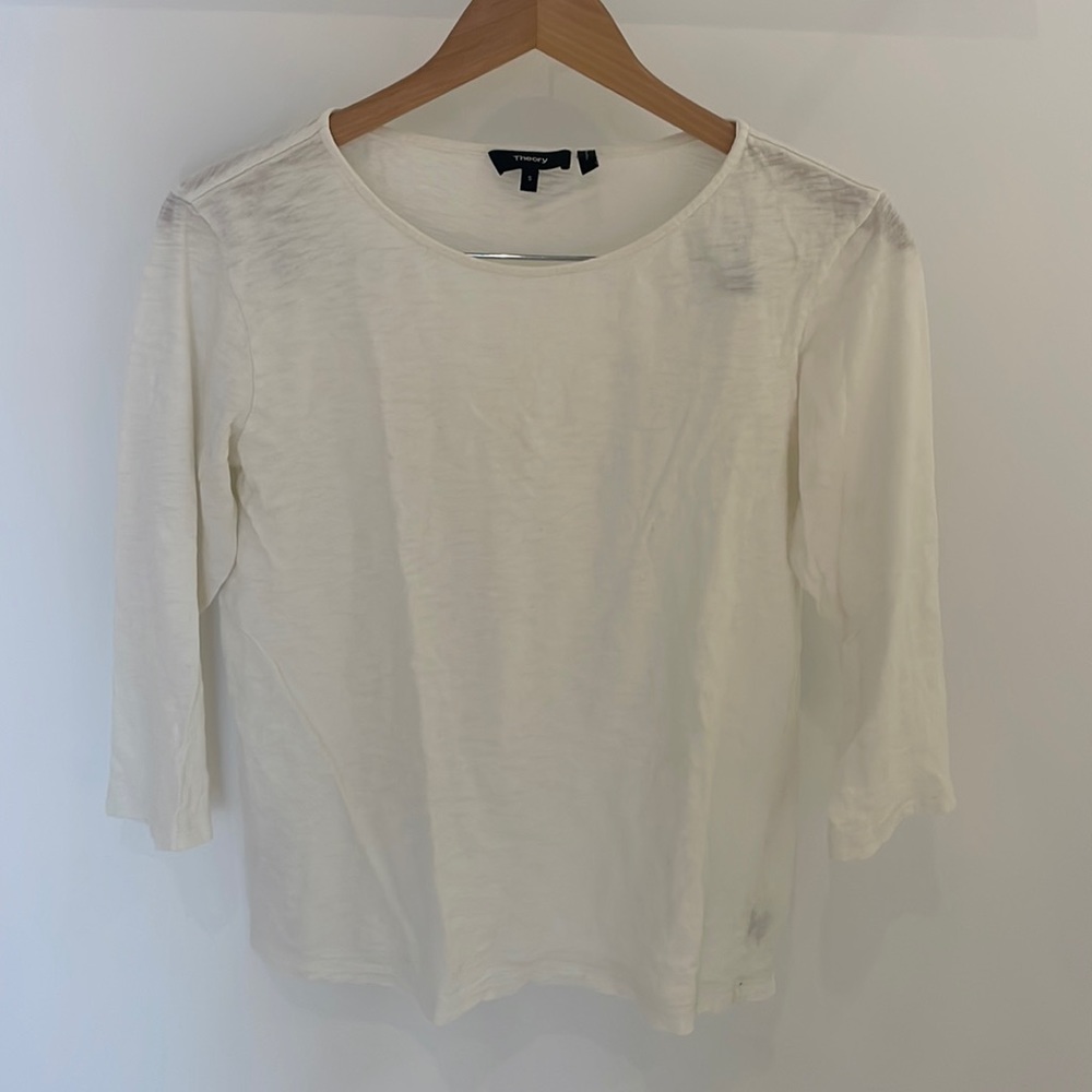 Theory 3/4 sleeve tee